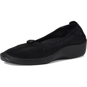 Arcopedico Womens L14 Slip On Flats EU 41 US 9.5-10 Black Water Resistant NWOB